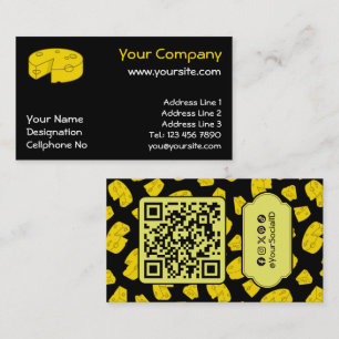 Yellow Cheese Business Card