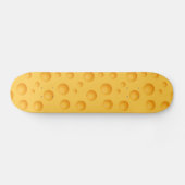 Yellow Cheese Pattern Skateboard (Horz)