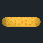 Yellow Cheese Pattern Skateboard<br><div class="desc">Yellow Cheese Pattern</div>