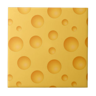 Yellow Cheese Pattern Tile