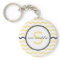 Yellow Chevron Monogram