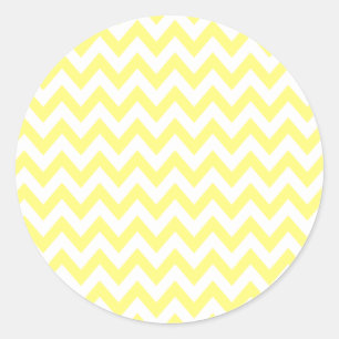 Yellow Chevron Stickers