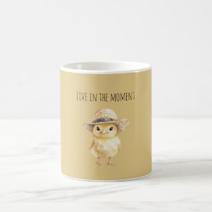 Yellow Chicken Hat Coffee Mug