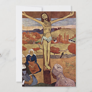 Yellow Christ by Paul Gauguin, Vintage Fine Art