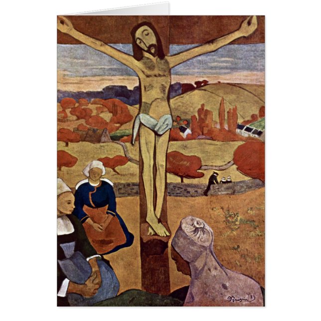 Yellow Christ by Paul Gauguin, Vintage Fine Art (Front)