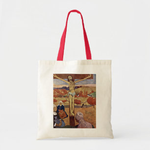 Yellow Christ by Paul Gauguin, Vintage Fine Art Tote Bag