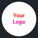 yellow christmas bell simple classic round sticker<br><div class="desc">DESIGN</div>