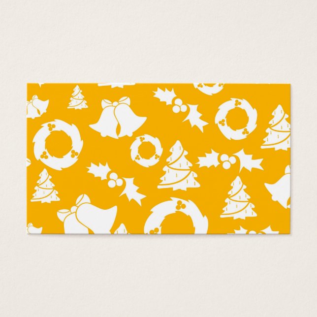 Yellow Christmas Pattern (Front)