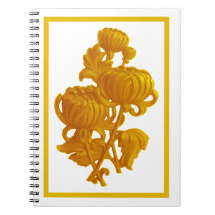 Yellow Chrysanthemum Notebook