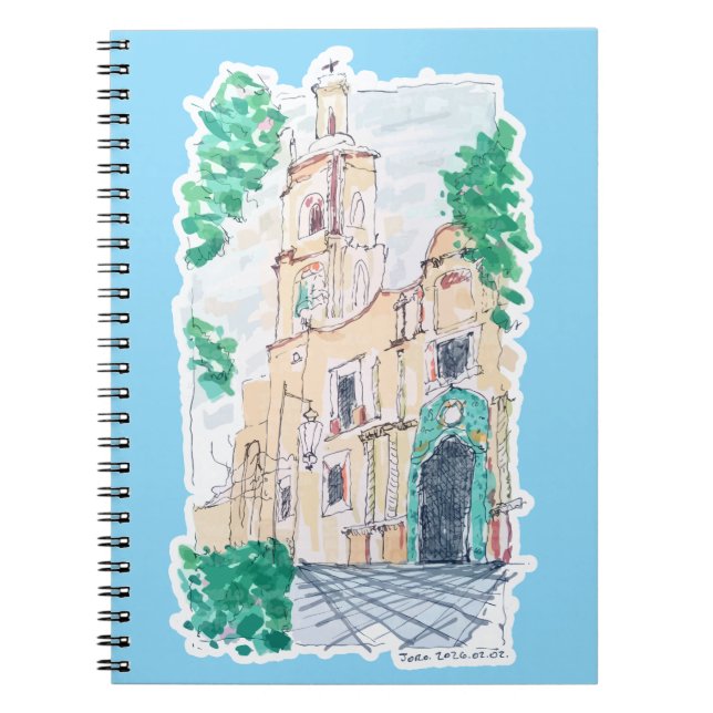 Yellow Church Notebook (Front)