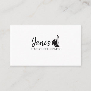 Yellow Clean House Home Cleaning Cleaners Business Business Card