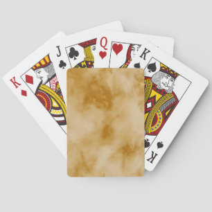 Yellow clouds playing cards