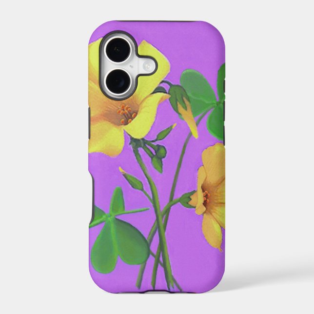 Yellow Clover Flower (Back)