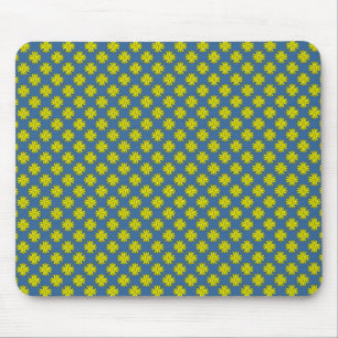 Yellow Clover Ribbon by Kenneth Yoncich Mouse Mat
