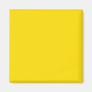 Yellow Colour Square Magnet