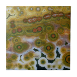 Yellow Coloured Ocean Jasper Tile