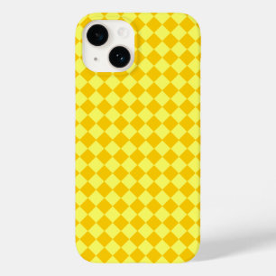 Yellow Combination Diamond Pattern by STaylor Case-Mate iPhone 14 Case