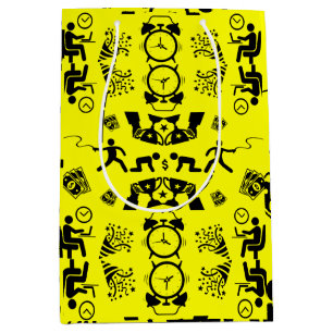 Yellow Congratulations On The New Job Medium Gift Bag