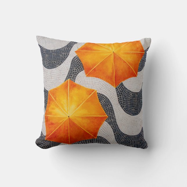 Yellow Copacabana Cushion (Front)