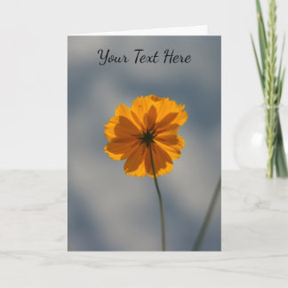 Yellow Coreopsis Card
