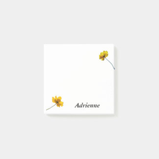 Yellow Coreopsis Post-it Notes