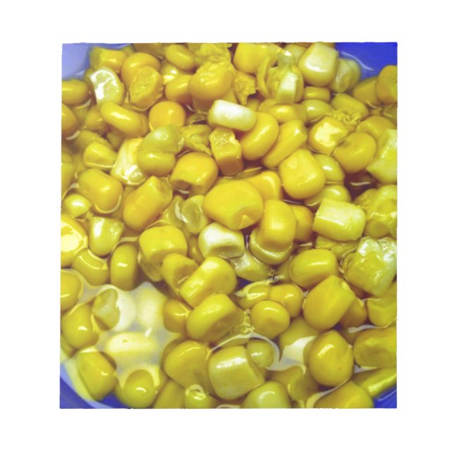 Yellow Corn Notepad (Front)