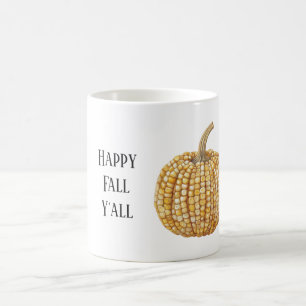 Yellow Corn Pumpkin Coffee Mug
