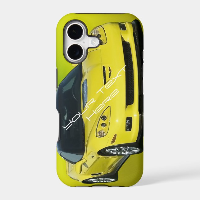 Yellow Corvette (Back)