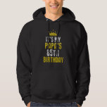 Yellow Crown 85th Bday For Papa From Son Daughter Hoodie<br><div class="desc">Yellow Crown 85th Bday For Papa From Son Daughter</div>