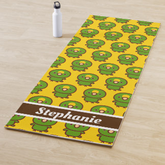 Yellow-crowned amazon yoga mat