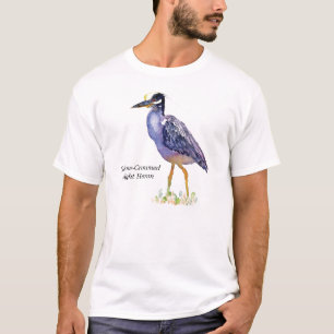 Yellow-Crowned Night Heron shirt