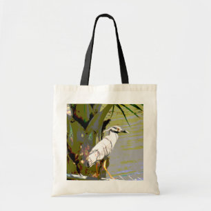 Yellow-crowned Night Heron Tote Bag