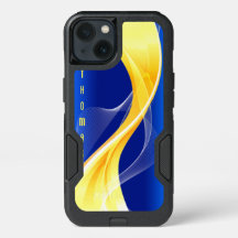 Yellow Curve OtterBox iPhone XS Max Case