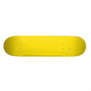 Yellow Customisable Skateboard