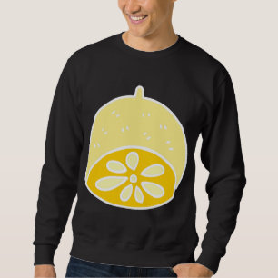 Yellow Cute Food Lemon Fruit Cartoon Kawaii Anime Sweatshirt