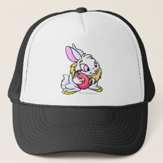 Yellow Cybunny hugging Negg Trucker Hat