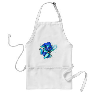 Yellow Cybunny with Stars Standard Apron