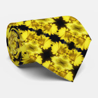 Yellow Daffodil Centre Abstract Pattern Floral 