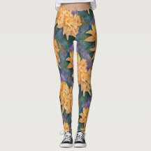 Yellow Daffodil Flowers in Watercolors