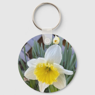Yellow Daffodils #1 Key Ring