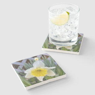 Yellow Daffodils#1 Stone Coaster