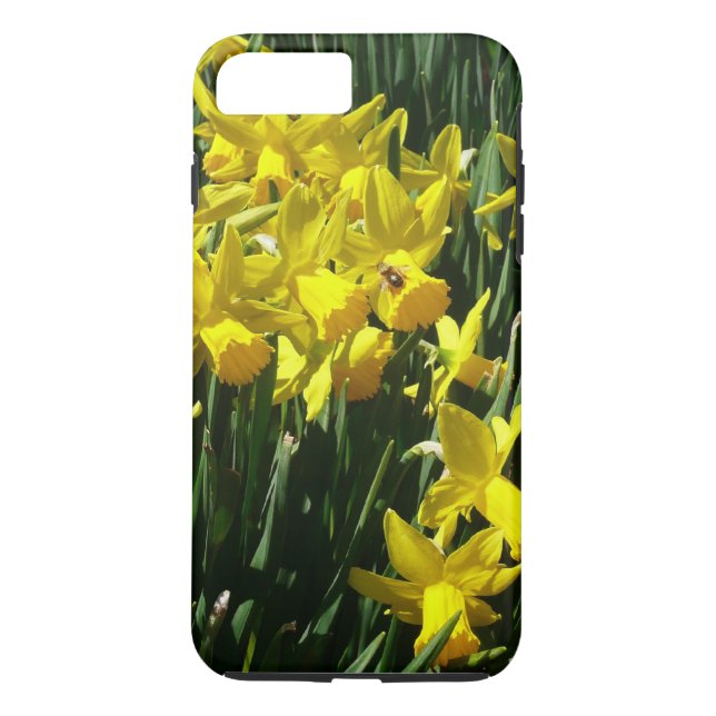Yellow Daffodils I Cheery Spring Flowers Case-Mate iPhone Case (Back)