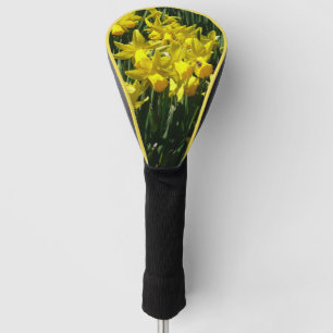 Yellow Daffodils I Cheery Spring Flowers Golf Head Cover