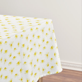 Yellow Daffodils Spring Modern. Tablecloth