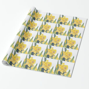 Yellow Daffodils Wrapping Paper