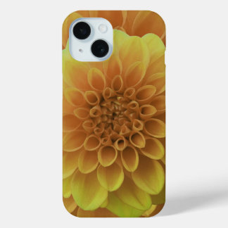 Yellow Dahlia iPhone 15 Case