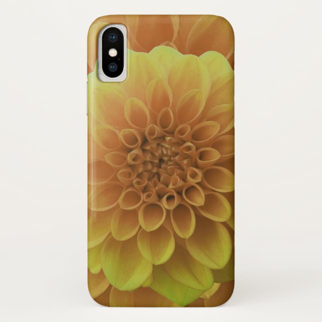 Yellow Dahlia Case-Mate iPhone Case (Back)