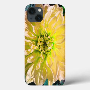 Yellow Dahlia Flower iPhone 13 Case