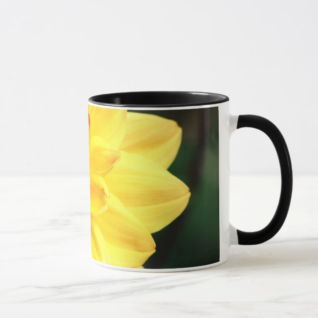 Yellow Dahlia Mug (Right)