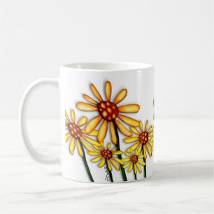 Yellow Daisies Coffee Mug